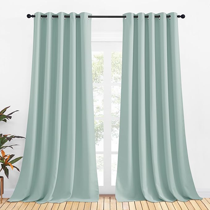 NICETOWN Bedroom Curtains Blackout Drapery Panels, 2 Panels, 70 x 108 inches by NICETOWN