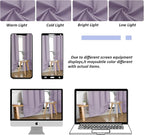 Simplebrand Ava Lilac Short Blackout Curtains - Image 9