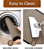 eqivei Kitchen Rugs and Mats Non Skid Washable Set of 2 PCS, Absorbent Runner - Image 6