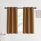 NICETOWN Window Curtains Blackout Drapes, 1 Pair, 34 by 40-inch, Thermal by NICETOWN