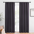 NICETOWN Blackout Curtains for Living Curtains, 1 Pair, 34-inch W x 84-inch L by NICETOWN