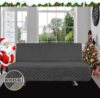 Easy-Going Futon Sofa Slipcover Reversible Sofa Cover Armless Cover Furniture - Image 2