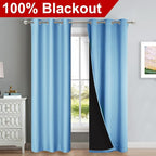 NICETOWN Full Shade Curtain Panels, Pair of Thermal Insulated & Energy - Image 2