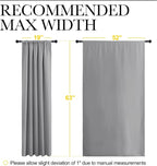 NICETOWN Blackout Curtain Panels - Image 8