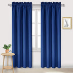 DWCN Blackout Curtains Room Darkening Thermal Insulated Bedroom Curtains Window by DWCN