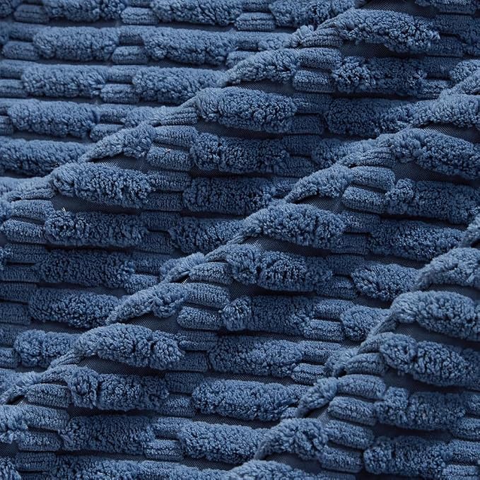 Fancy Homi 4 Packs Dusty Blue Decorative Throw Pillow Covers 18x18 Inch - Image 5