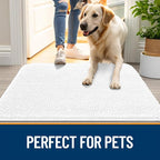 OLANLY Dog Door Mat for Muddy Paws 59x24, Absorbs Moisture and Dirt, Absorbent - Image 6