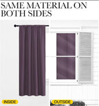 NICETOWN Blackout Curtains for Living Room, 2 Panels, 42 by 63, Darkening - Image 5