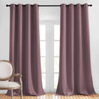 NICETOWN Living Room Blackout Curtains 120 inches Long by NICETOWN