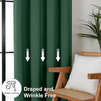 Simplebrand Ava Ever Green Blackout Curtains - Image 7