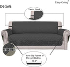 Easy-Going Reversible Loveseat Couch Cover - Image 3