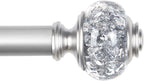 Curtain Rod 32 to 58 Inches, USFOOK 7/8 inch Telescoping Splicing Curtain rods by USFOOK