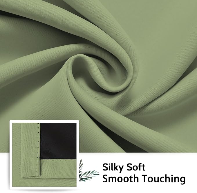 SimpleHome 100% Blackout Curtains - Image 6