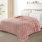 Exclusivo Mezcla Twin Size Flannel Fleece Blanket, Super Soft and Warm - Image 2