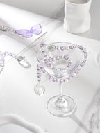 SUQ I OME 2 Pack of Luxury Crystal Beaded Magnetic Curtain Tieback and Holdback - Image 5