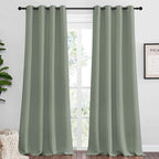 NICETOWN Sage Green Blackout Curtains Panels by NICETOWN