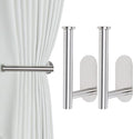Groleca 2 Pack Adhesive Curtain Holdbacks by GROLECA