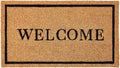 KANKUN Coco Coir Door Mat with Heavy Duty Backing, Welcome Doormat, Doormat by KANKUN