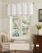jinchan Curtain Light Filtering Kitchen - Image 5