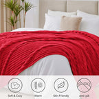 BEDELITE King Size Blanket for Bed, 300GSM Soft & Warm Fleece Blanket, - Image 2