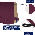 PureFit Reversible Quilted Recliner Sofa Cover, Water Resistant Slipcover - Image 3