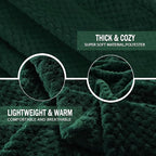 Exclusivo Mezcla Fleece Bed Blanket Twin Size, Super Soft and Warm Blankets - Image 6
