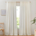 NICETOWN 120 inch Curtains Linen Blend by NICETOWN