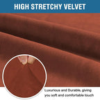 H.VERSAILTEX Stretch Velvet Sofa Covers - Image 3