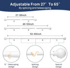 ENJOYBASICS No Drill Curtain Rods - Image 4