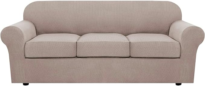 H.VERSAILTEX 4 Piece Stretch Sofa Covers by HVERSAILTEX
