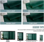 Green Sheer Curtains for Window 72 inches Long 2 Panels, Soft Airy Light - Image 6