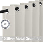 Yakamok Blackout Curtains Room Darkening Thermal Insulated Window Panels - Image 3