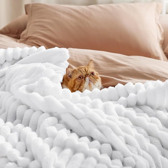 Bedsure GentleSoft Twin Fleece Blanket - Image 4