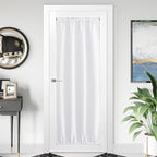 NICETOWN 1 Panel Blackout Door Curtain, Thermal Insulated Privacy Window - Image 2