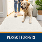 OLANLY Dog Door Mat for Muddy Paws 47x24, Absorbs Moisture and Dirt, Absorbent - Image 6