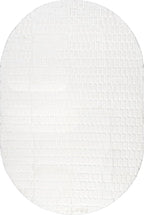 Nuloom Nia White/Ivory, Cozy Shag, Fluffy and Soft, High Traffic, Stain - Image 5