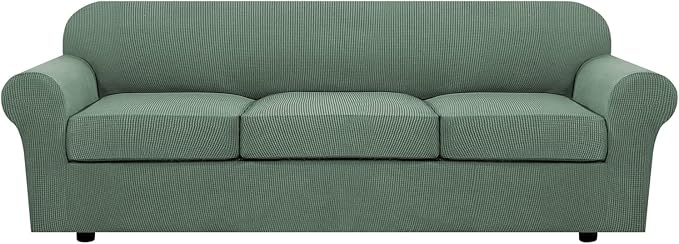 H.VERSAILTEX 4 Piece Stretch Sofa Covers by HVERSAILTEX