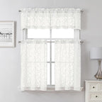 Lecloud Leia Ivory Sheer Valances - Image 8