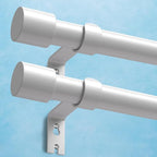 IFELS 2 Pack Heavy Duty Curtain Rods by IFELS