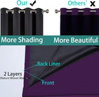 Yakamok 100% Wide Blackout Curtain 100 x 84 Inches - Image 5