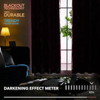 Deconovo Blackout Curtains, Thermal Insulated Soundproof Grommet Drapes - Image 5