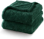 Exclusivo Mezcla Plush Fuzzy Fleece Bed Blanket King Size, Super Soft, Fluffy - Image 4