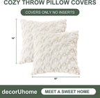 decorUhome St. Patrick’s Day Shamrock Pillow Covers 18x18 Inch Set of 2 - Image 9