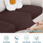 hyha Milk Silk Couch Cushion Covers - Image 5
