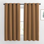 NICETOWN Bedroom Curtains 63 inch Length 2 Panels by NICETOWN