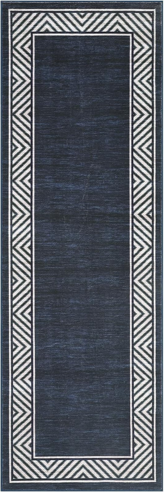 GarveeHome Washable Hallway Rug 2x6 Narrow Modern Bordered Floor Runner - Image 8