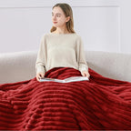 BEDELITE Twin Blanket for Couch & Bed, 300GSM Soft & Warm Fleece Blanket - Image 3