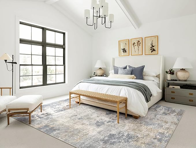 UERMEI 5x8 Area Rug Living Room Rugs - Image 7