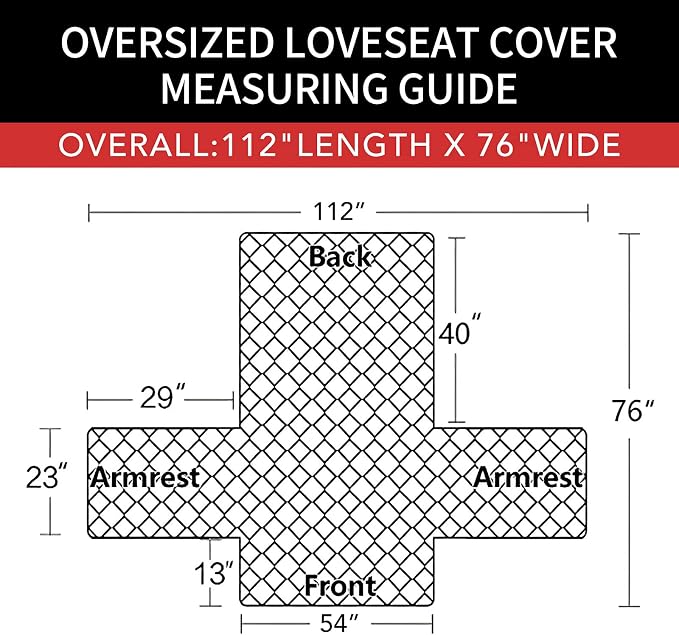 Easy-Going Sofa Slipcover Reversible Loveseat Sofa Cover Couch Cover - Image 6