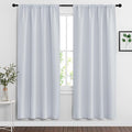 RYB HOME Curtains for Bedroom Living Room 72 inches Long, Thermal Insulated by RYBHOME